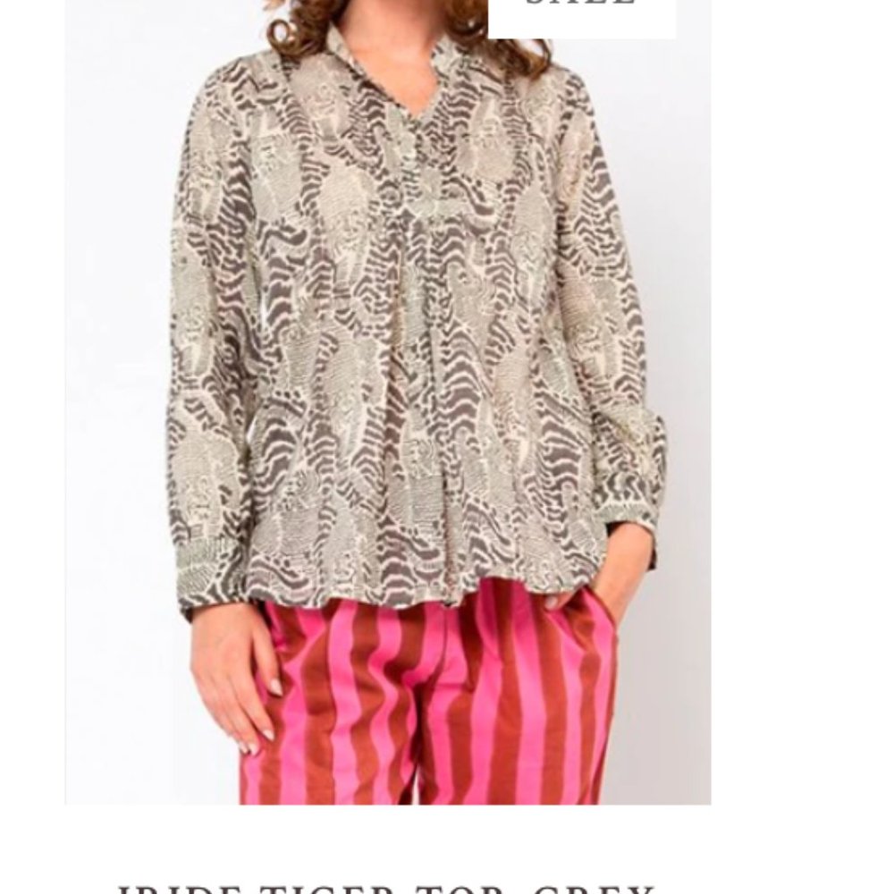 Iride Tiger top grey